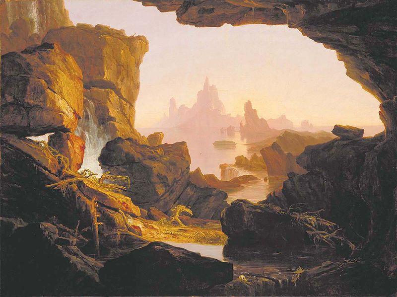 Thomas Cole The Subsiding of the Waters of the Deluge oil painting picture